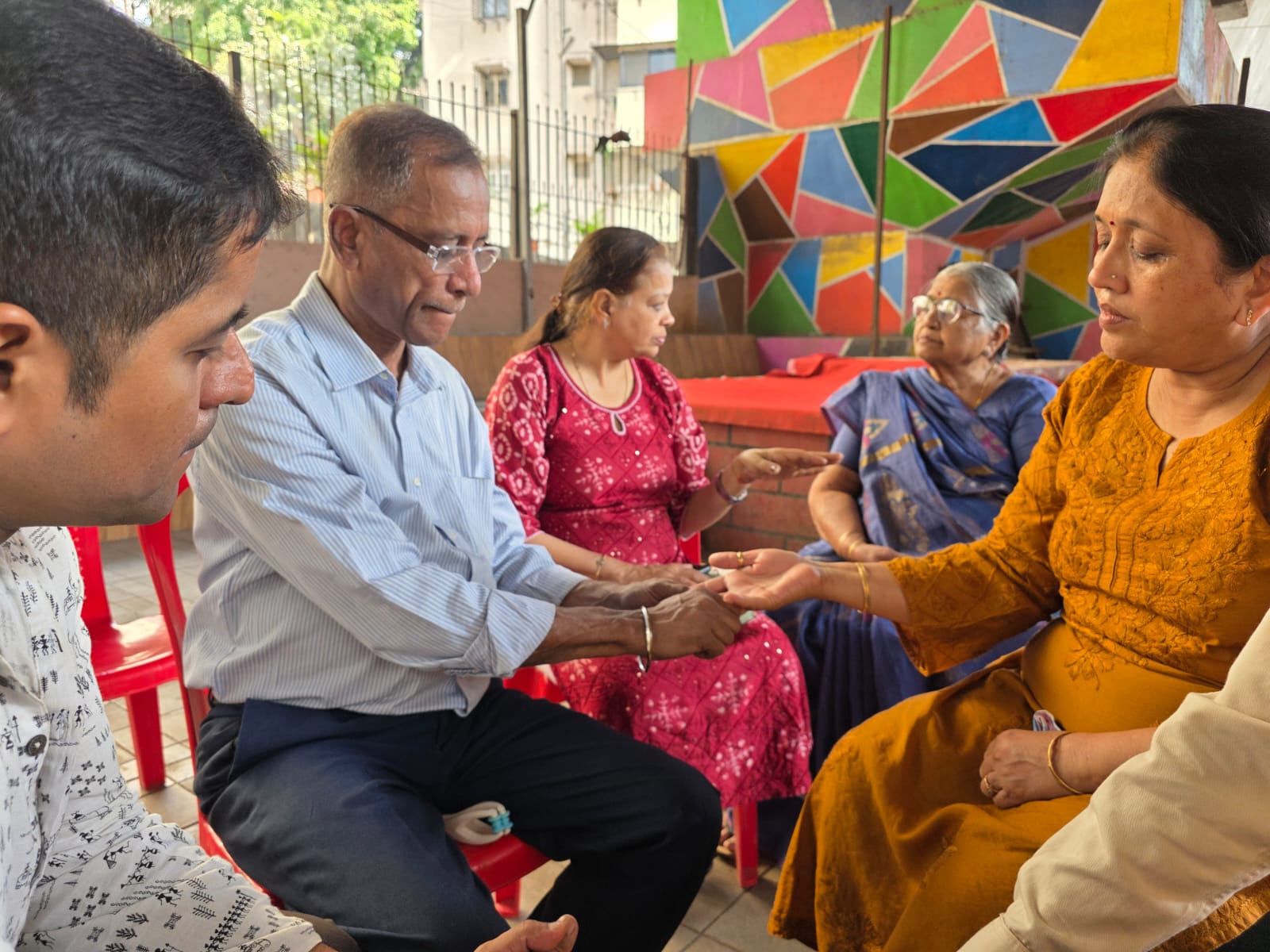 Group therapy session